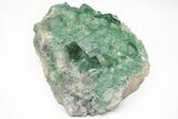 Green, Fluorescent, Cubic Fluorite Crystals - Madagascar #210470-2